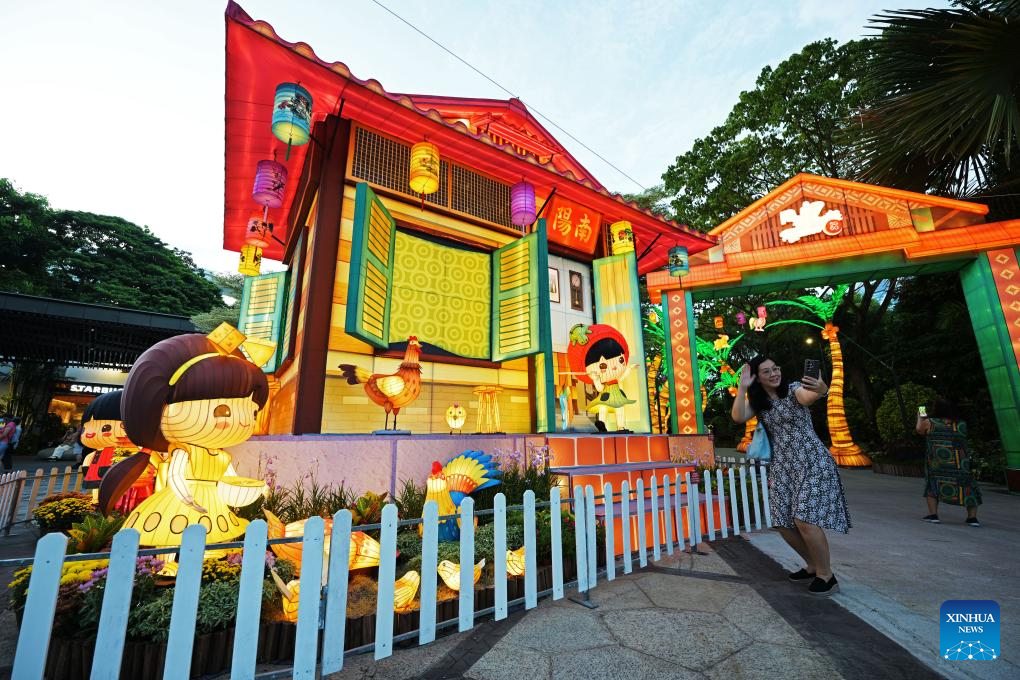 Mid-Autumn Festival lantern show held at Singapore's Gardens by the Bay
