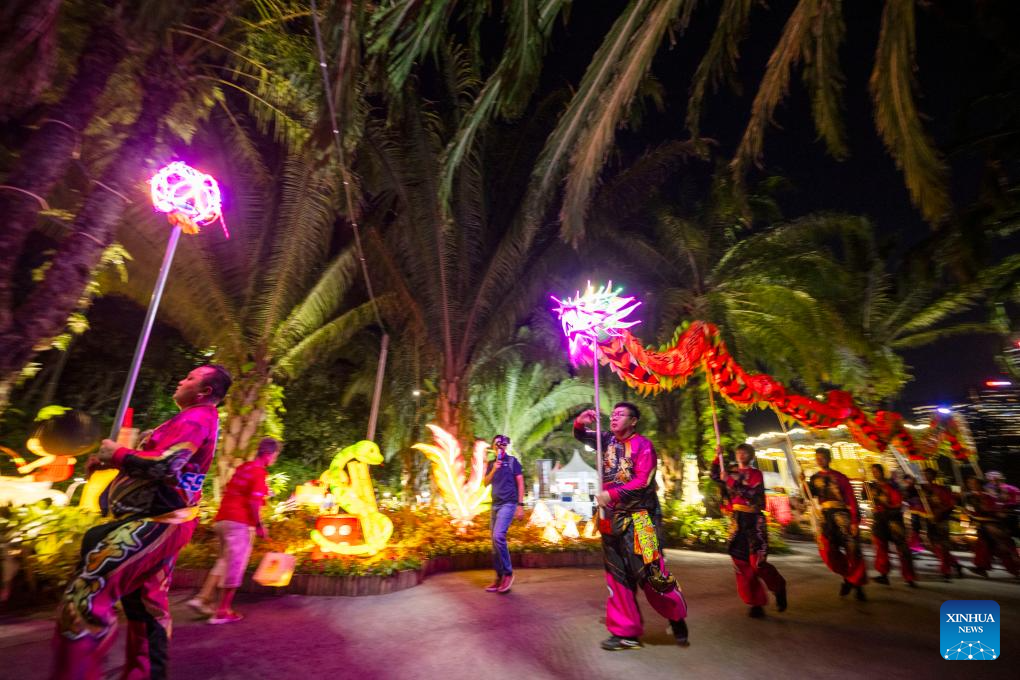 Mid-Autumn Festival lantern show held at Singapore's Gardens by the Bay