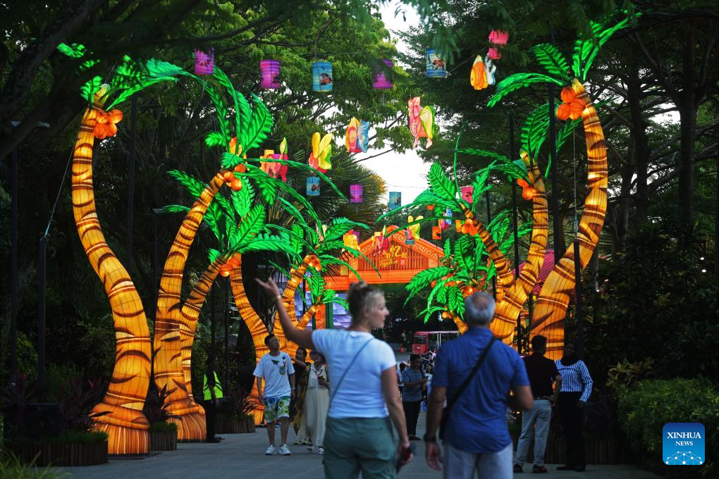 Mid-Autumn Festival lantern show held at Singapore's Gardens by the Bay