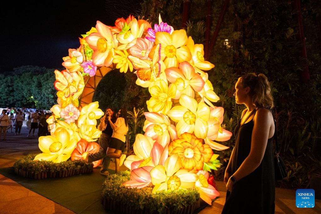 Mid-Autumn Festival lantern show held at Singapore's Gardens by the Bay
