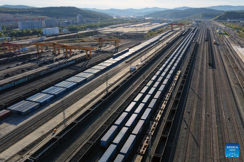 Upgrade of railway linking Suifenhe, China-Russia border completed