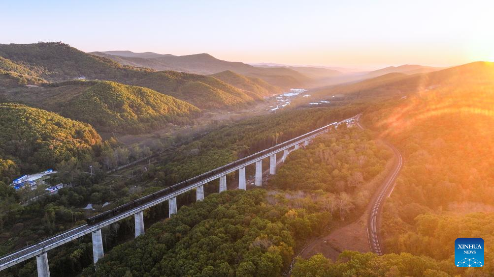 Upgrade of railway linking Suifenhe, China-Russia border completed