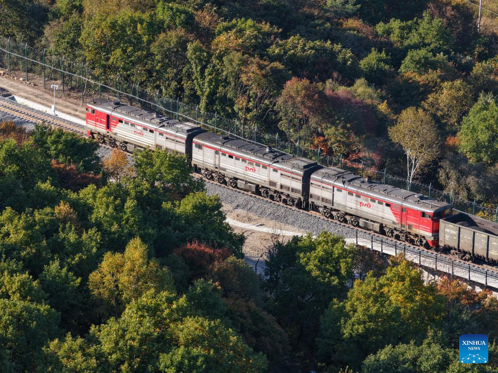 Upgrade of railway linking Suifenhe, China-Russia border completed