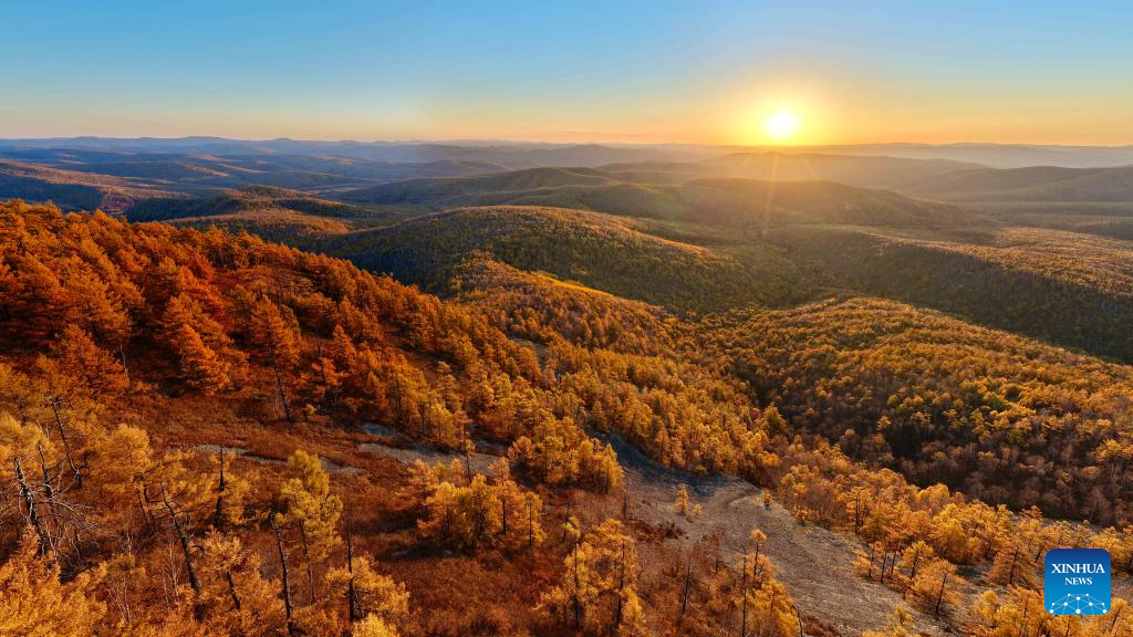 Autumn scenery in Inner Mongolia, N China