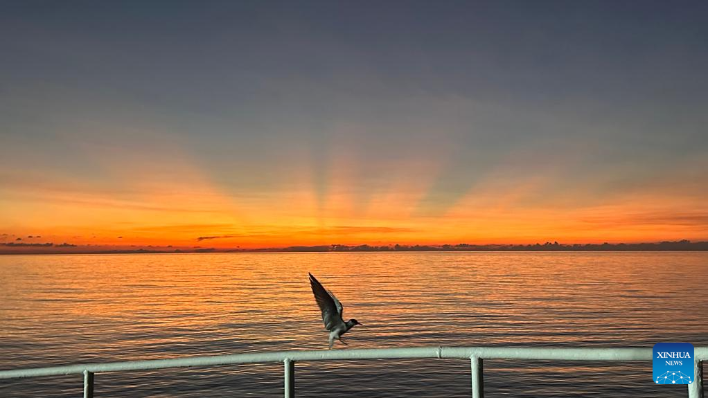 View of China's Huangyan Dao national nature reserve in South China Sea
