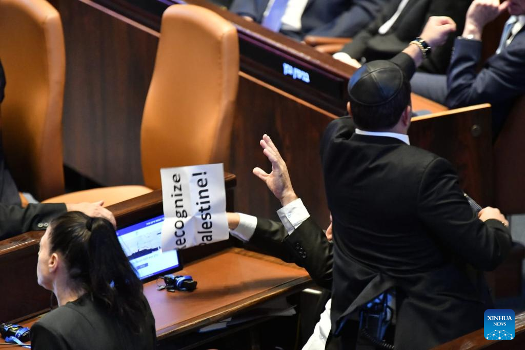 Trump addresses Israeli parliament, claims 