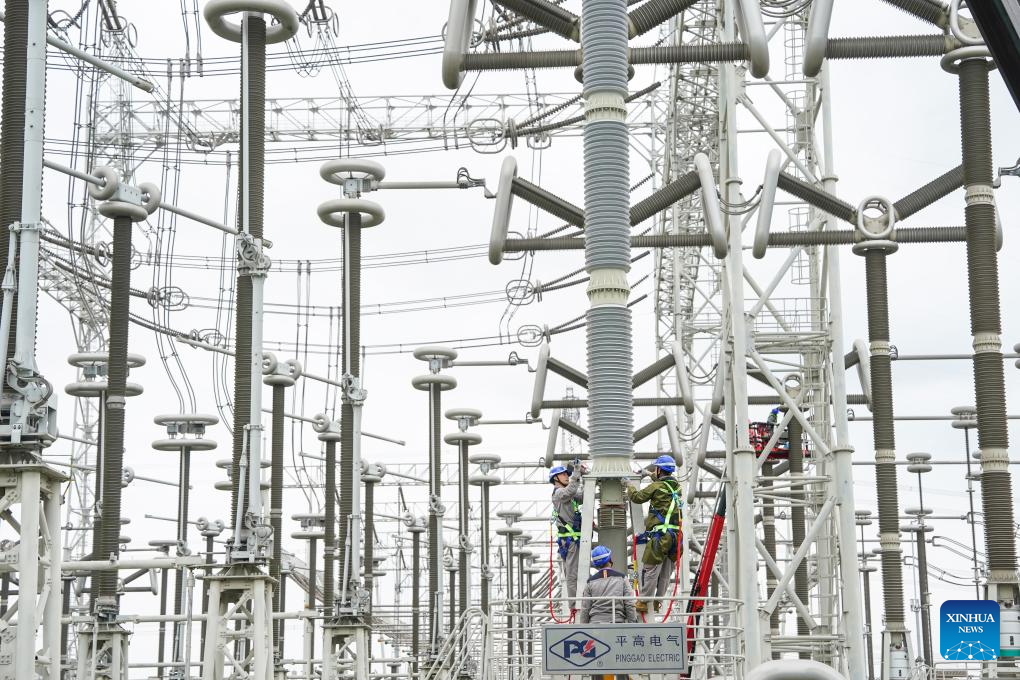 Guquan converter station undergoes 7-day annual overhaul in Xuancheng, Anhui