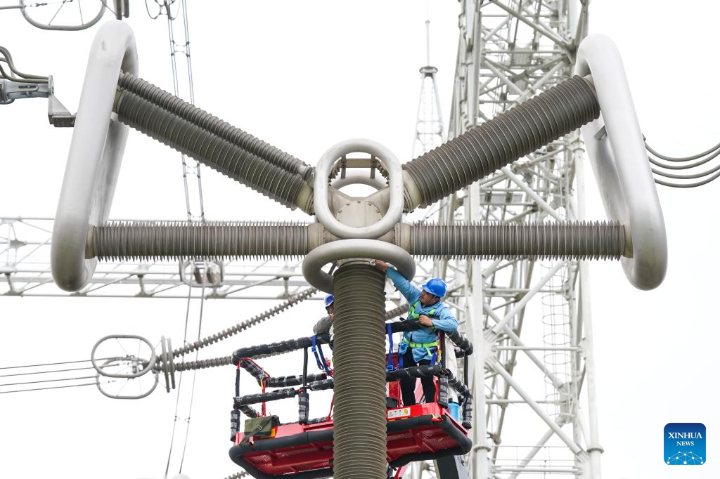 Guquan converter station undergoes 7-day annual overhaul in Xuancheng, Anhui
