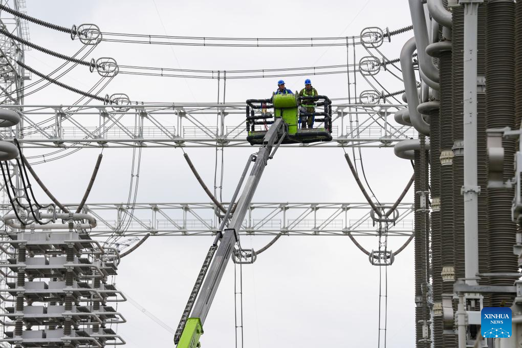 Guquan converter station undergoes 7-day annual overhaul in Xuancheng, Anhui