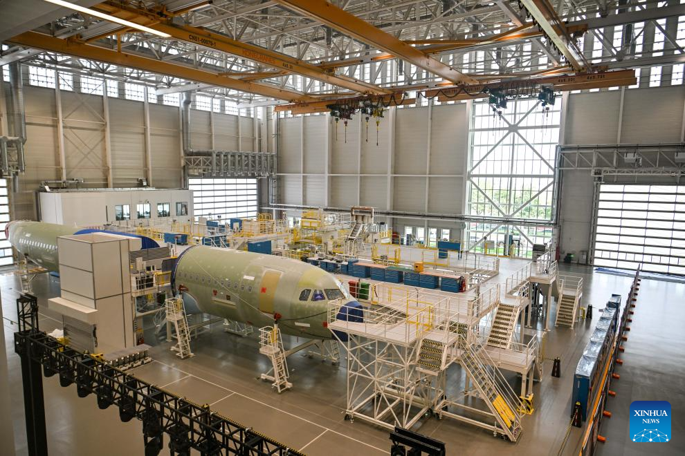 Airbus launches new assembly line in China