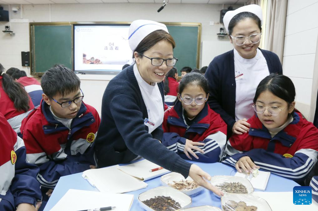Lessons on TCM introduced across China to welcome annual World Traditional Medicine Day