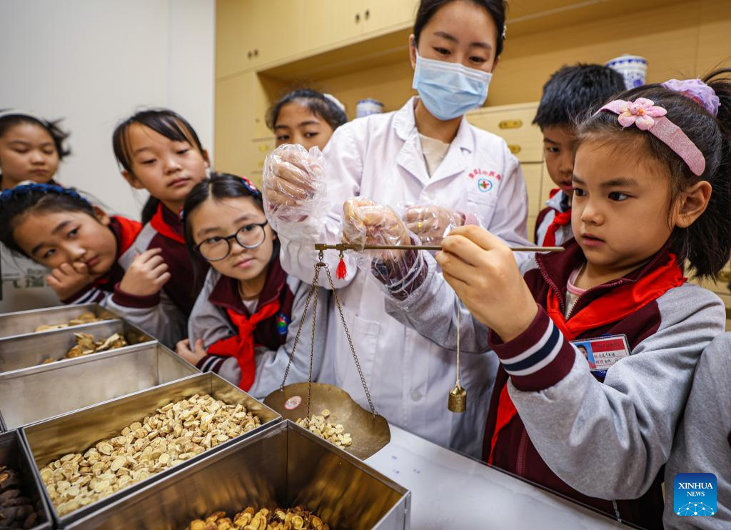 Lessons on TCM introduced across China to welcome annual World Traditional Medicine Day