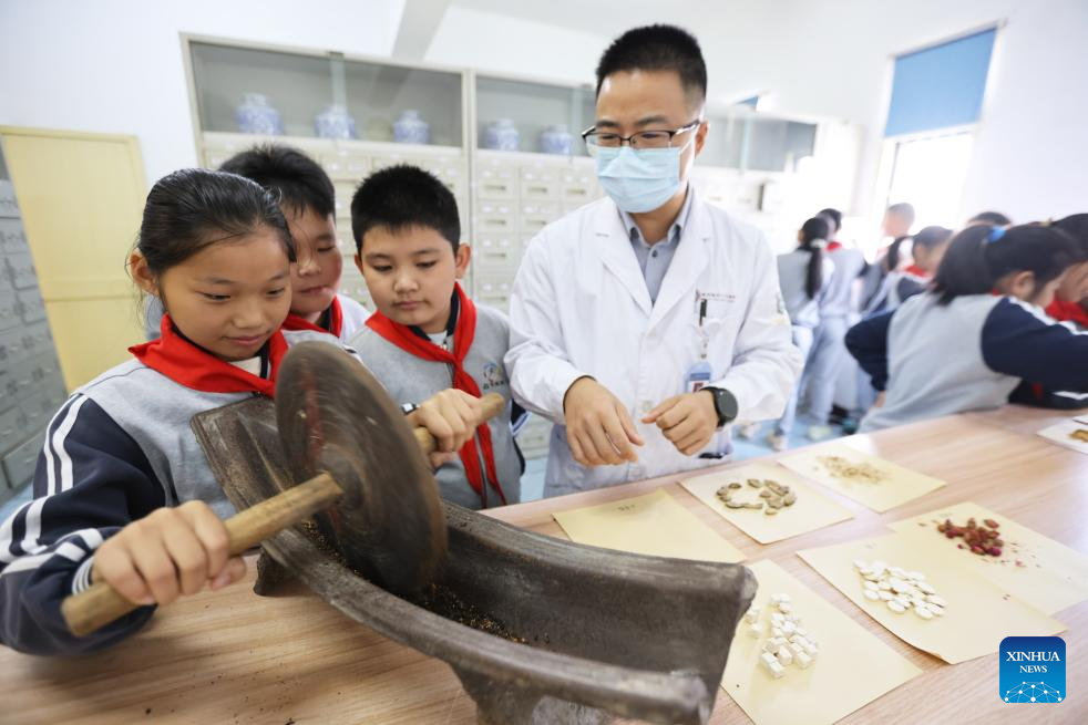 Lessons on TCM introduced across China to welcome annual World Traditional Medicine Day