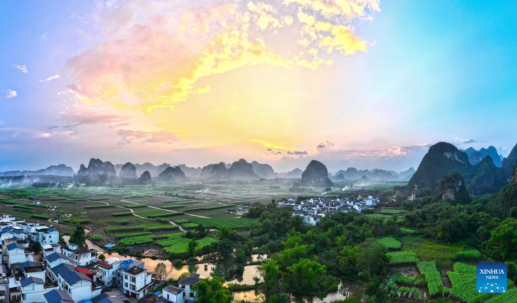 Autumn scenery across China
