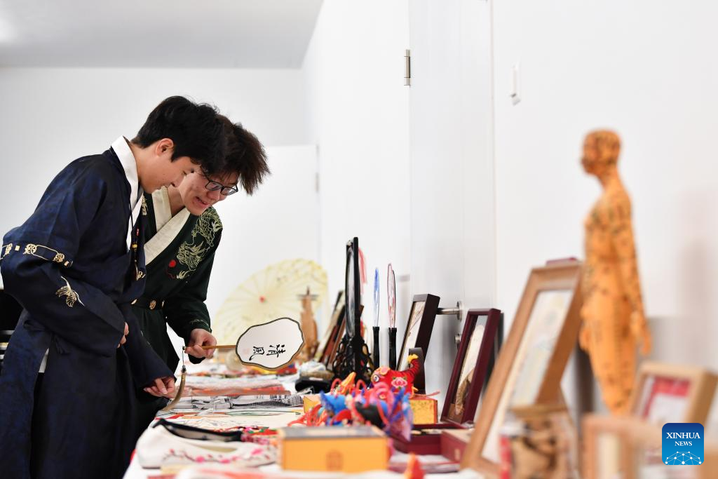 Cultural event featuring Chinese intangible cultural heritage in Switzerland