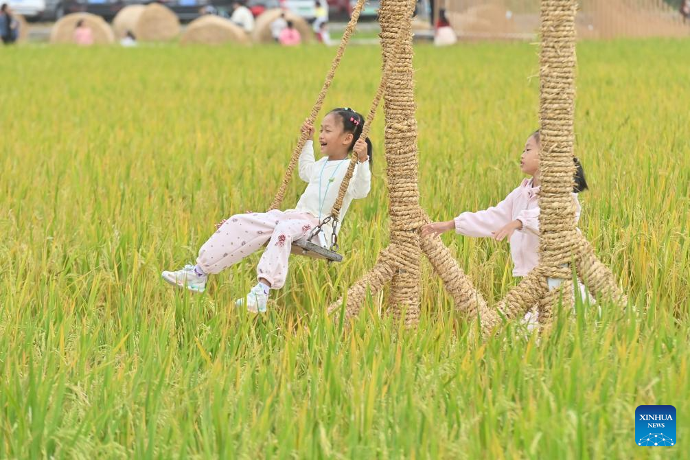 Harvest celebration held in S China's Guangxi