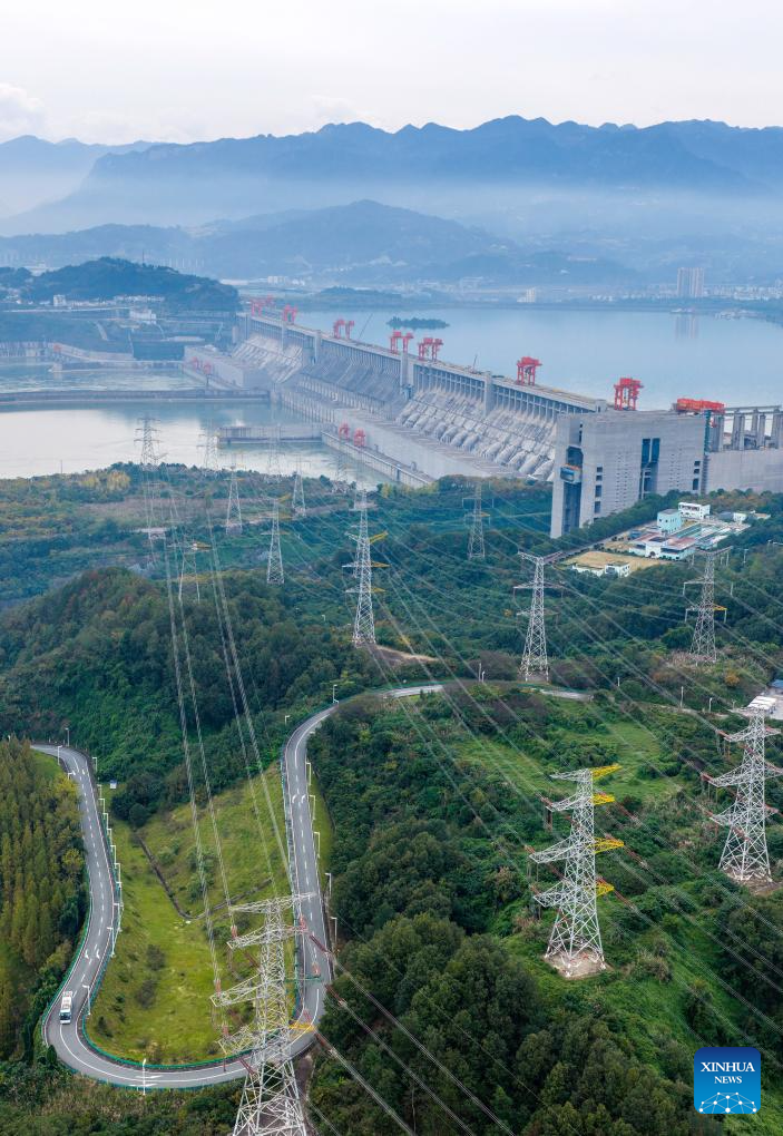 Three Gorges project generates over 423 bln kWh of electricity in past five years