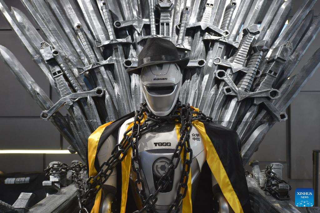 A glimpse of humanoid robots in Shenzhen, China's Guangdong