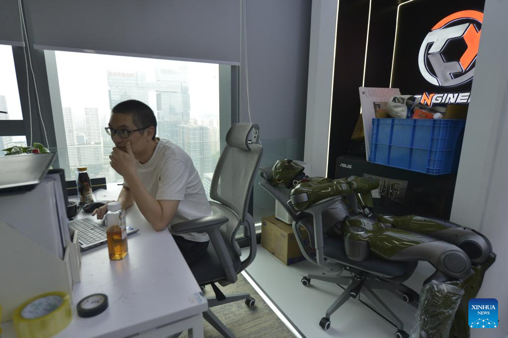 A glimpse of humanoid robots in Shenzhen, China's Guangdong