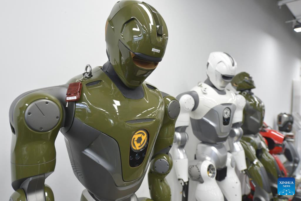 A glimpse of humanoid robots in Shenzhen, China's Guangdong