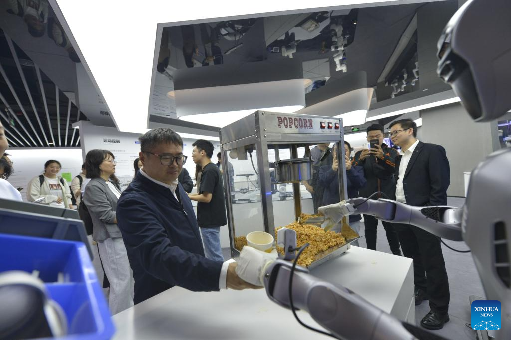 A glimpse of humanoid robots in Shenzhen, China's Guangdong