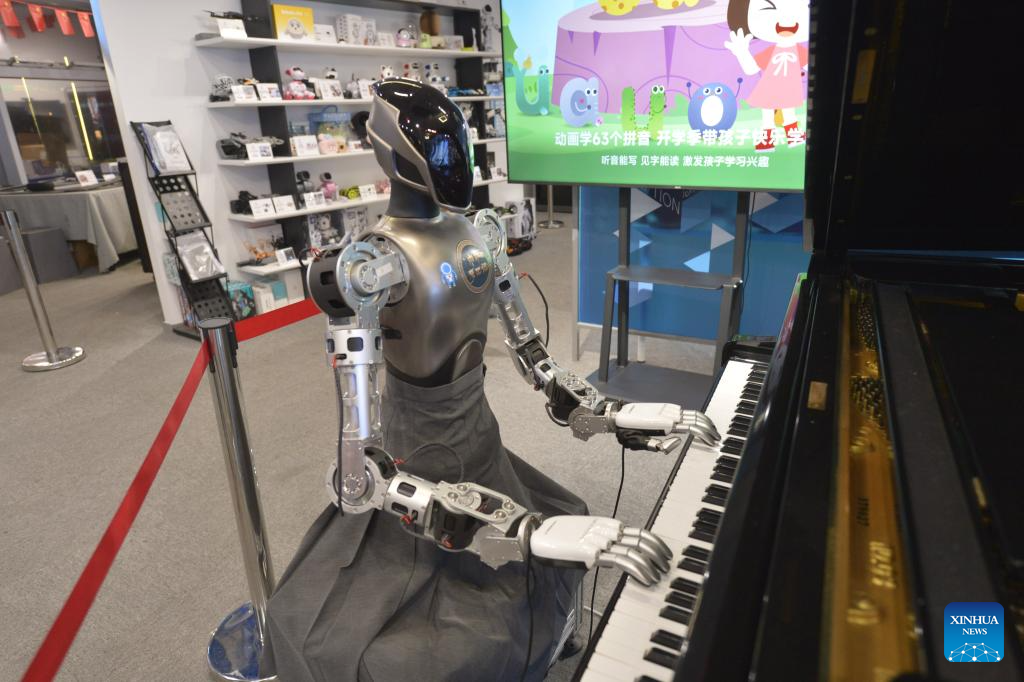 A glimpse of humanoid robots in Shenzhen, China's Guangdong