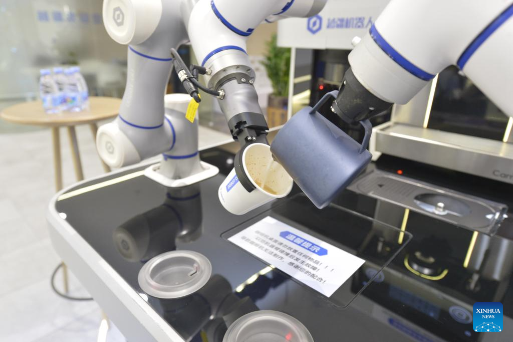 A glimpse of humanoid robots in Shenzhen, China's Guangdong