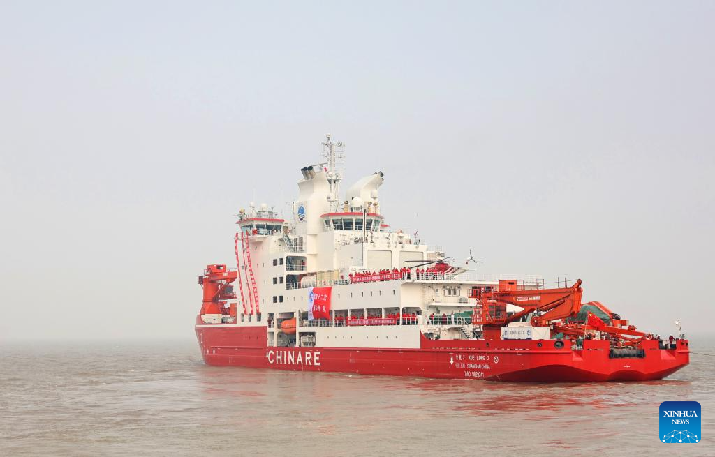 China kicks off 42nd Antarctic expedition with new polar research, equipment
