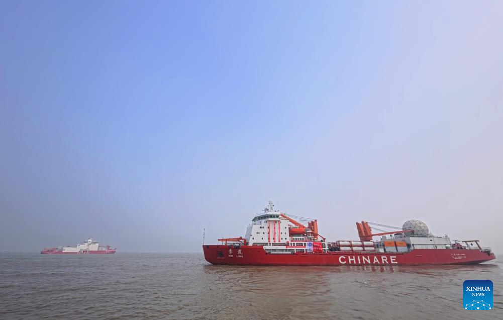 China kicks off 42nd Antarctic expedition with new polar research, equipment