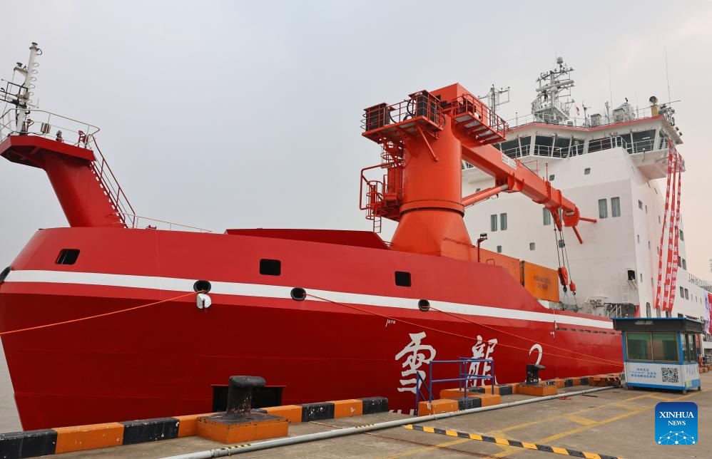 China kicks off 42nd Antarctic expedition with new polar research, equipment