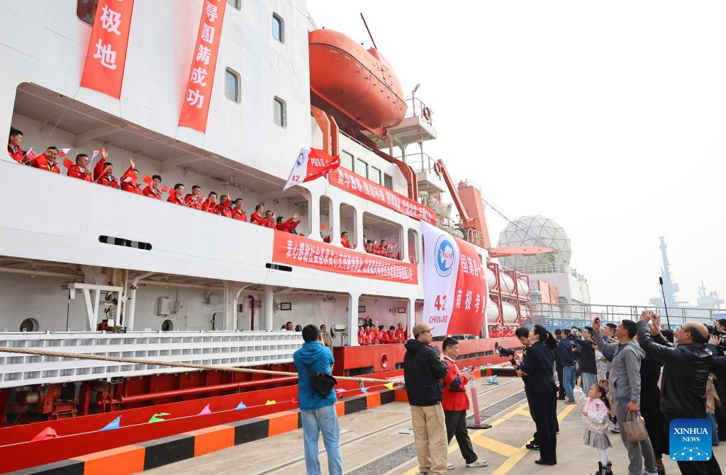 China kicks off 42nd Antarctic expedition with new polar research, equipment
