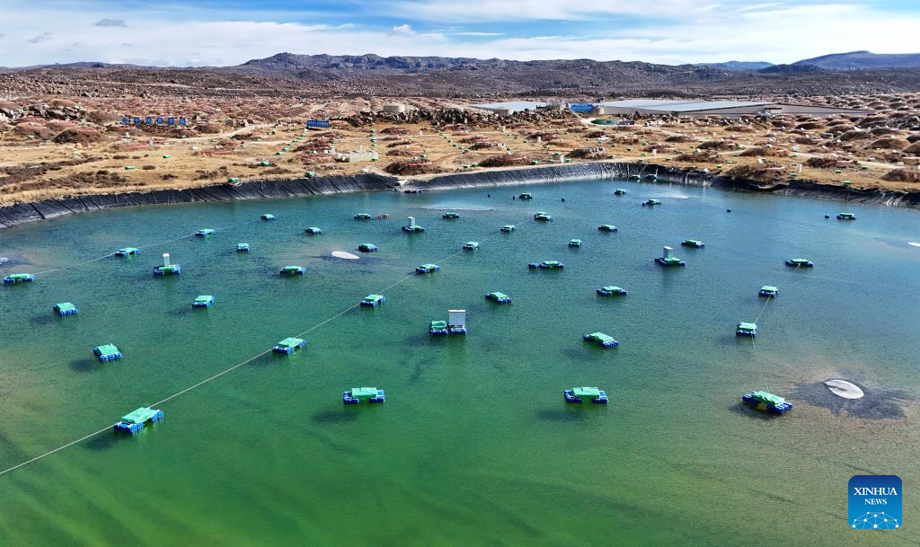 View of Large High Altitude Air Shower Observatory in China's Sichuan