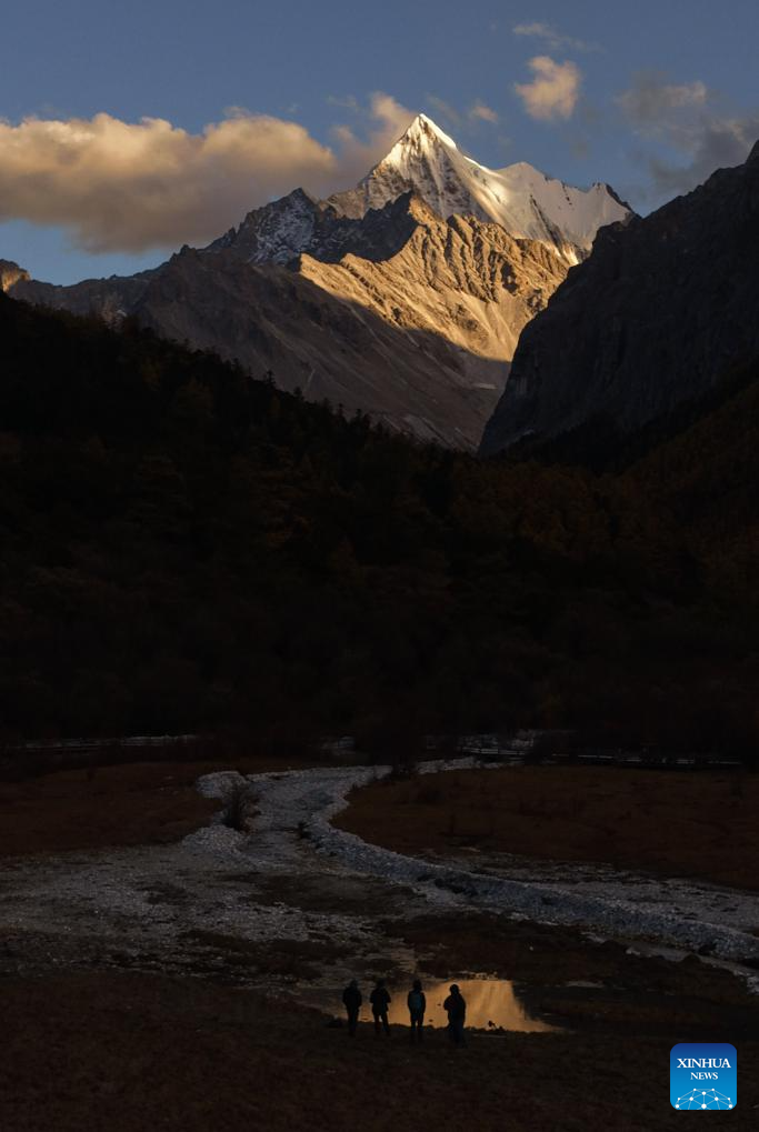 Yading scenic spot in China's Sichuan in best viewing season
