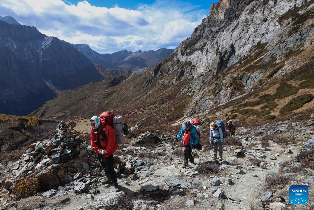Yading scenic spot in China's Sichuan in best viewing season