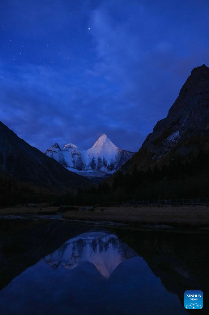 Yading scenic spot in China's Sichuan in best viewing season