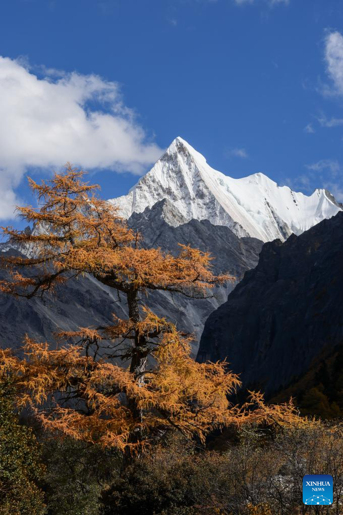 Yading scenic spot in China's Sichuan in best viewing season