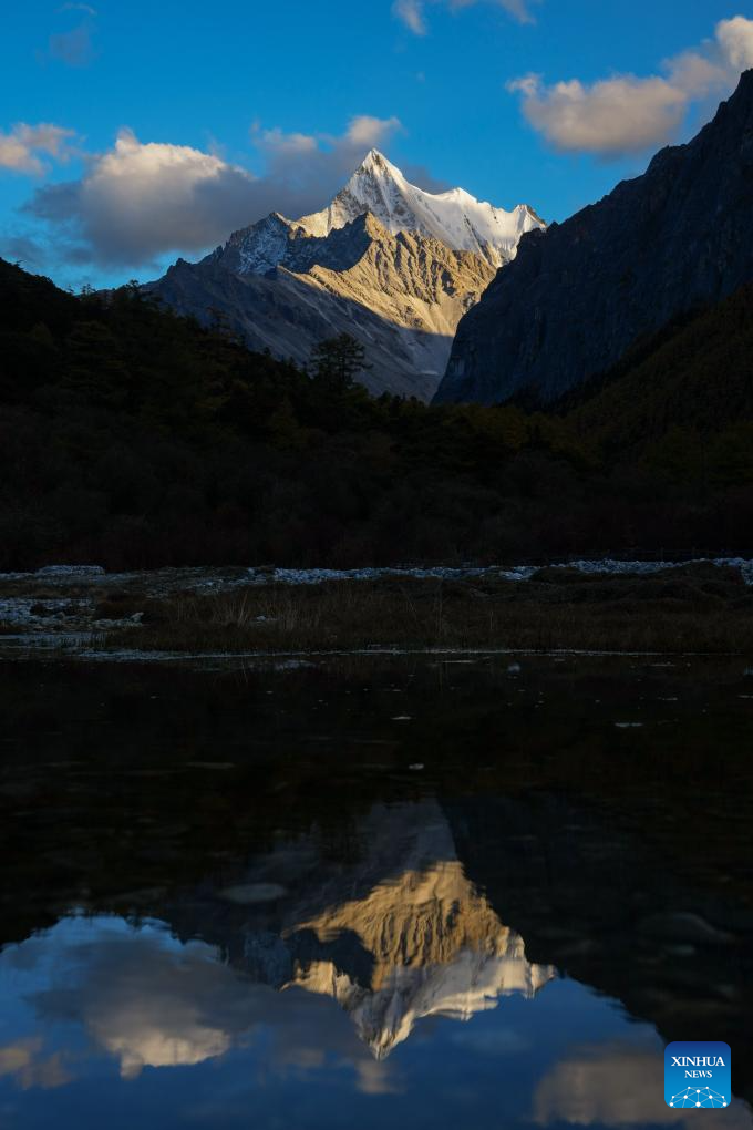 Yading scenic spot in China's Sichuan in best viewing season
