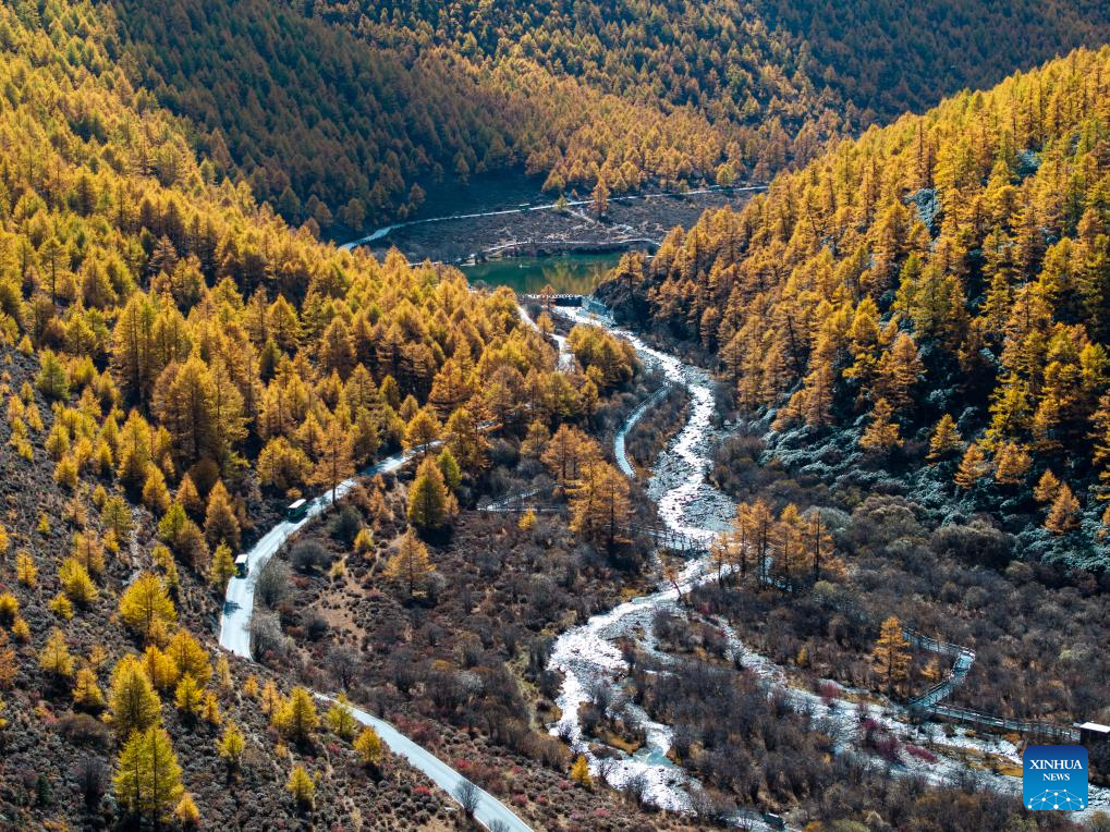 Yading scenic spot in China's Sichuan in best viewing season