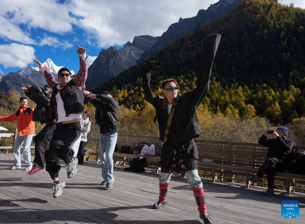 Yading scenic spot in China's Sichuan in best viewing season