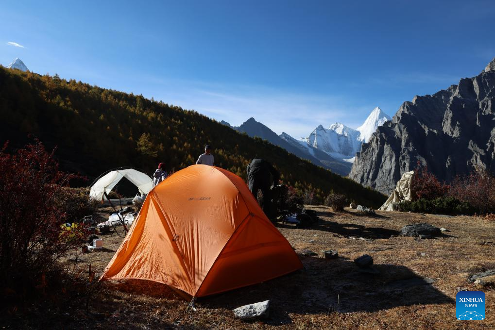 Yading scenic spot in China's Sichuan in best viewing season