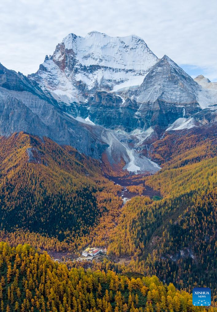 Yading scenic spot in China's Sichuan in best viewing season