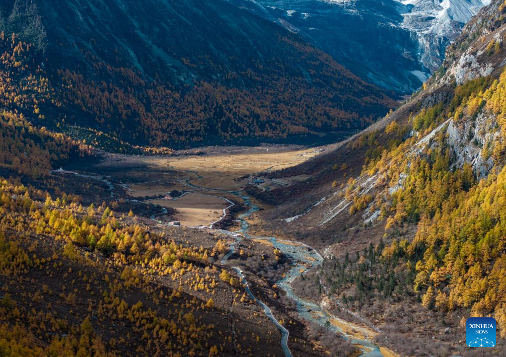 Yading scenic spot in China's Sichuan in best viewing season