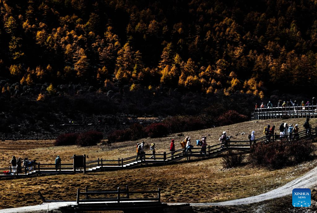 Yading scenic spot in China's Sichuan in best viewing season