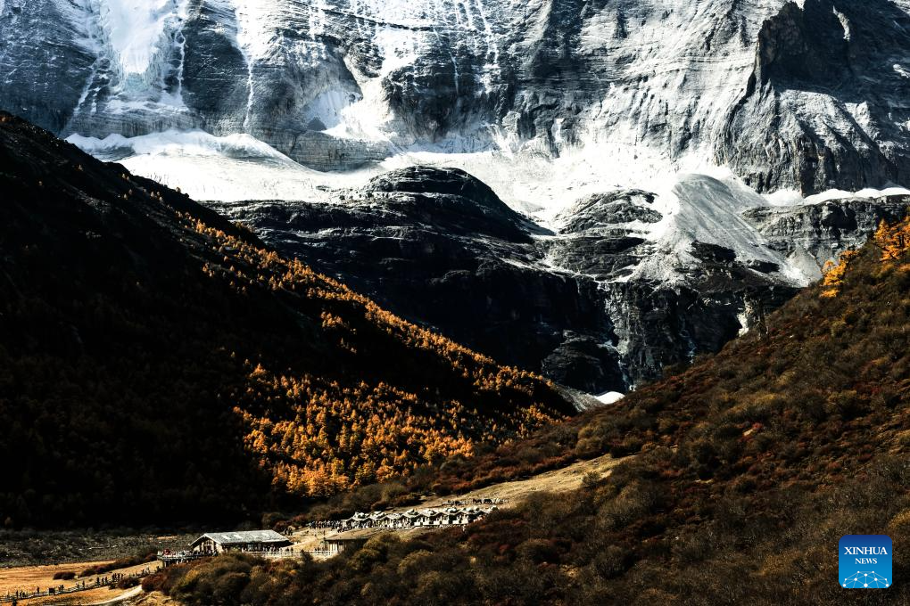 Yading scenic spot in China's Sichuan in best viewing season