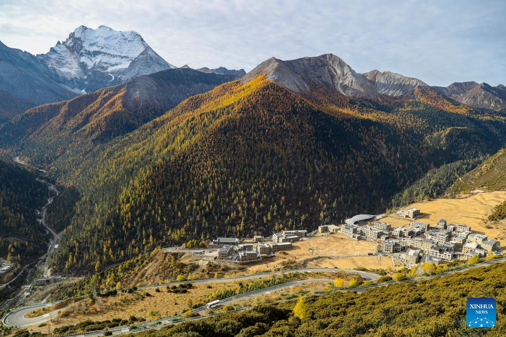 Yading scenic spot in China's Sichuan in best viewing season