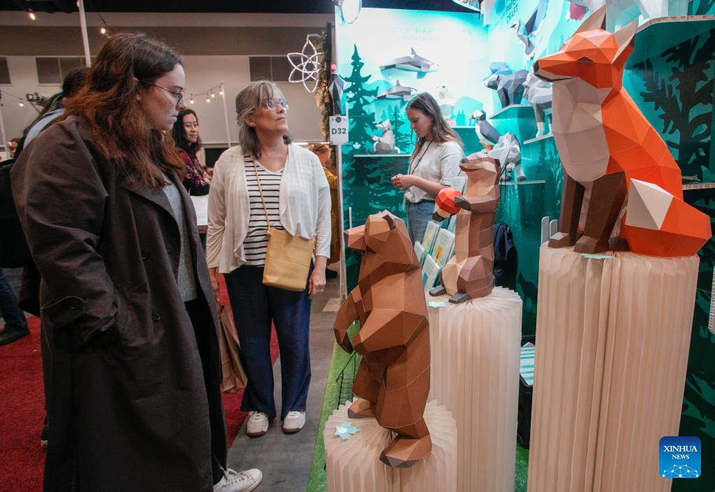 People visit 2025 edition of Circle Craft Holiday Market in Canada