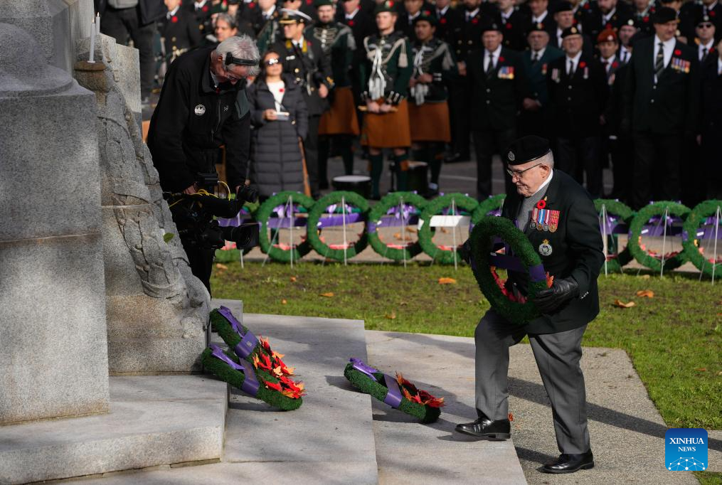 Remembrance Day ceremony marked in Vancouver