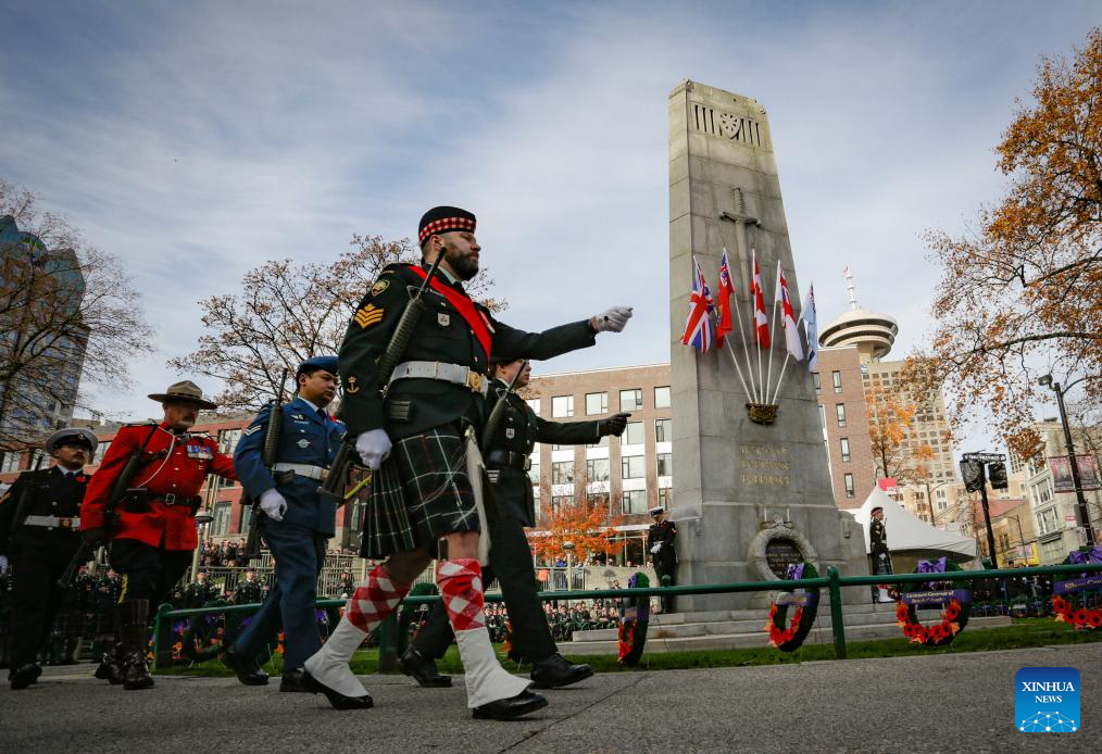 Remembrance Day ceremony marked in Vancouver