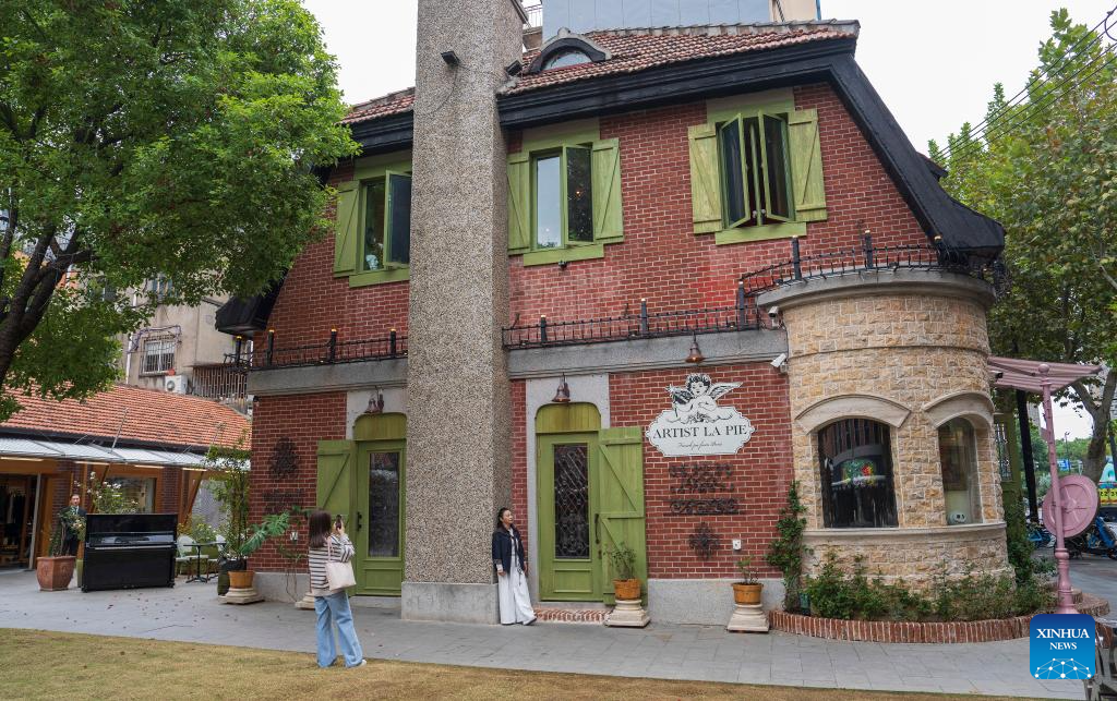 Yuyuan Road Historical and Cultural Block in Shanghai integrates art into daily life
