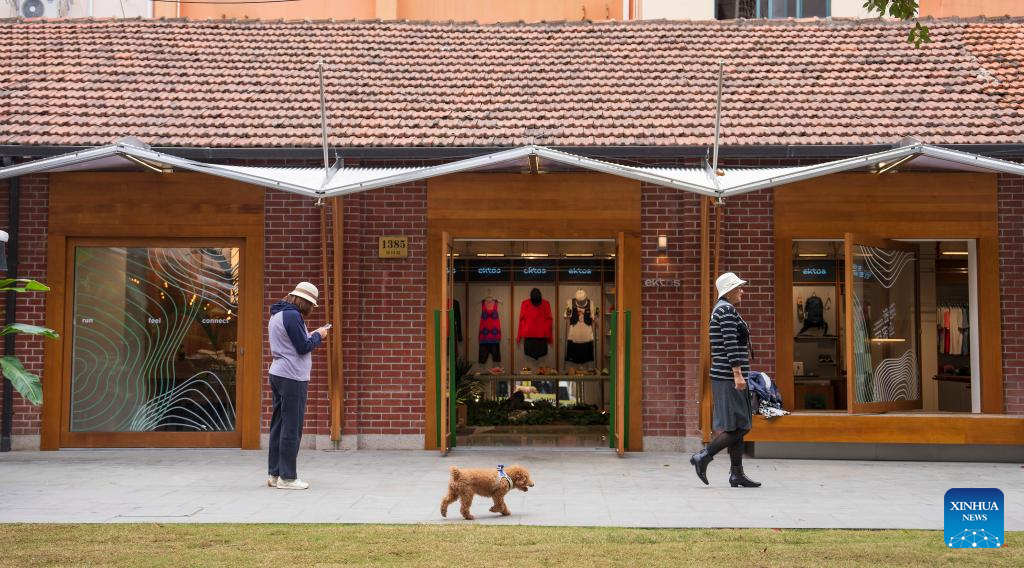 Yuyuan Road Historical and Cultural Block in Shanghai integrates art into daily life